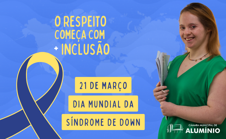 Imagem da notícia: 21 DE MARÇO – DIA MUNDIAL DA SÍNDROME DE DOWN
