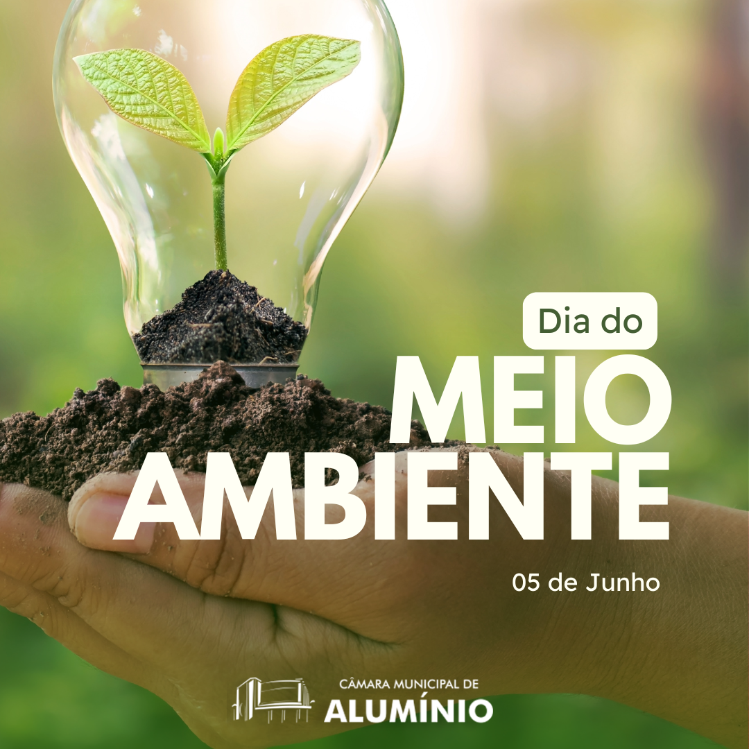 Imagem da notícia: 05 DE JUNHO – DIA MUNDIAL DO MEIO AMBIENTE