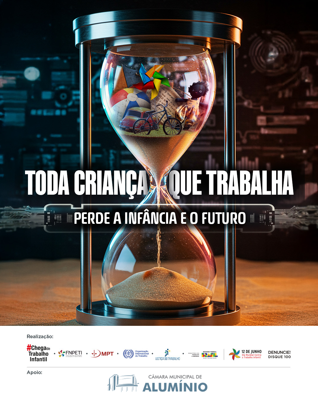 Imagem da notícia: 12 DE JUNHO – DIA MUNDIAL DE COMBATE AO TRABALHO INFANTIL